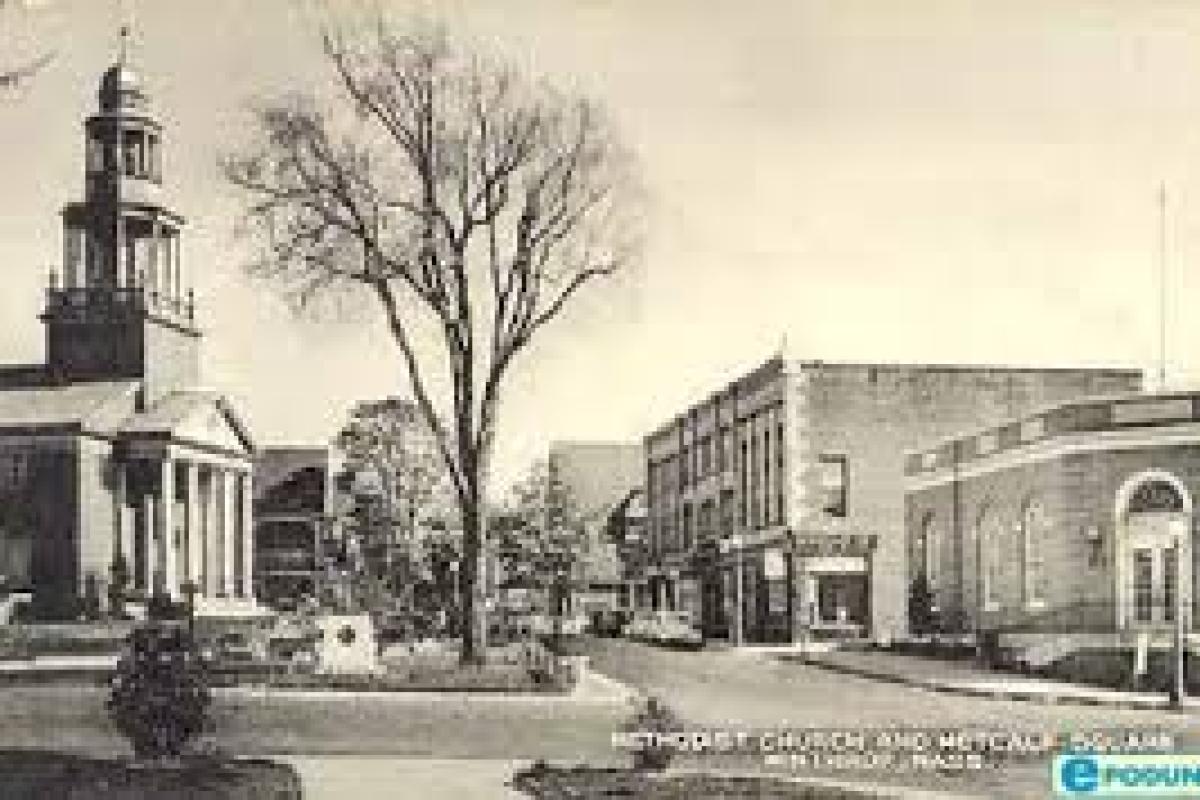 Older drawing of Winthrop